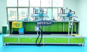 2 màu Nhựa thùng Màn hình máy in cho nước giải khát HDPE bia thùng máy imprimante srigraphie automatique - Product Image 6