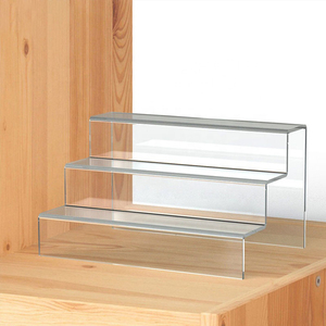 Acrylic hiển thị risers bước đứng 3 Tier Riser kệ cho đồ trang sức thực phẩm sưu tầm bán lẻ thiết lập truy cập bánh hiển thị tổ chức - Product Image 5