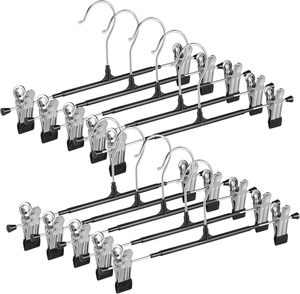 ที่แขวนกางเกงอเนกประสงค์สแตนเลสสำหรับตู้เสื้อผ้าห้องน้ำเก็บอุปกรณ์ - Product Image 1