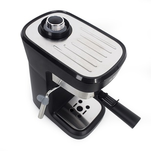 Machine à café expresso <span class=keywords><strong>4</strong></span> <span class=keywords><strong>tasses</strong></span> 240 ml 3,5 bars pour usage domestique individuel <span class=keywords><strong>petite</strong></span> et légère avec bouton manuel et mousseur à lait facile à utiliser - Product Image 3