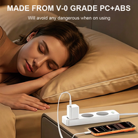 Mini chargeur Jelly 20W EU à charge rapide, double mode, GAN CE/Rohs, chargeur mural pour les voyages, la maison et les déplacements professionnels