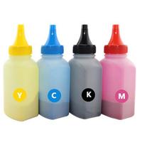 Bouteille chimique couleur toner laser compatible pour SAMSUNG CLP310/315/CLX3170/3185 (CLT407/409)/CLP300 poudre de toner couleur