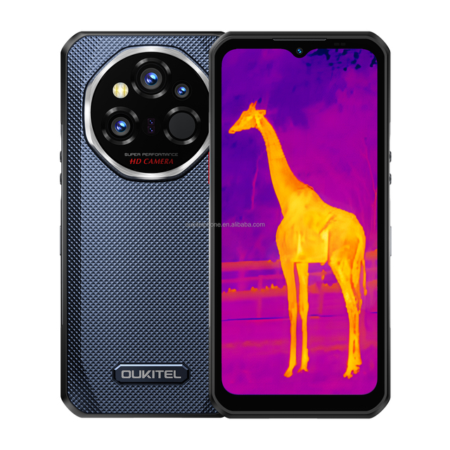New OUKITEL WP55 Ultra Thermal Imaging Rugged Phone 11000mAh 5G 108MP Camera 12GB RAM 512GB ROM IP68 Waterproof Rugged Cellphone