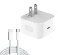 40W USB-C Dynamisches Netzteil US Faltbarer Stecker PD Schnell-Ladegerät Einzelner Typ-C-Anschluss für Handy Laptop FCC-Zertifiziert OEM ODM