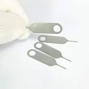 In-stocked OEM Stainless Steel Needle Sim Card Tray Removal Eject Pin For Phone