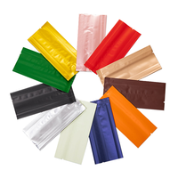 Sachet gousset en aluminium doré pour le thé Sachet gousset en aluminium pour le café et le thé Sachet latéral en plastique pour le thé