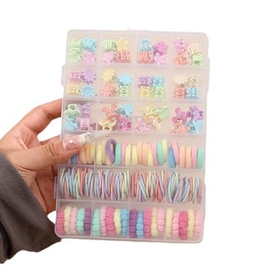 Nuovo Set di 24 Elastici e Fermagli per <span class=keywords><strong>Capelli</strong></span> per Bambine, Accessori per <span class=keywords><strong>Capelli</strong></span> in Confezione Regalo - Product Image 6