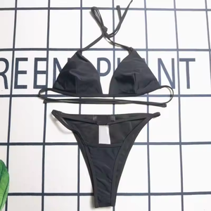 Maillot de bain de luxe de marque de créateur, ensemble bikini deux pièces, maillot de bain de marque de créateur - Product Image 1