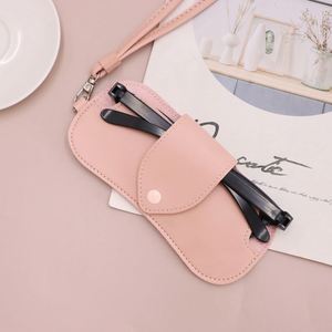 Factory PU Leather Sunglasses Bag Simple Style Eyeglasses Case Travel Sunglasses Promotional <b>Gifts</b> - Product Image 1