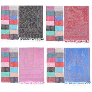 Foulards et Châles Ethniques de Grossiste Turc en Pashmina <span class=keywords><strong>Hijab</strong></span> Écharpes Bufanda De Pashmina Femme en Gros - Product Image 6