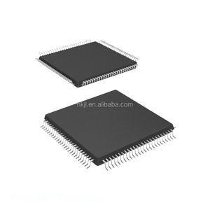 100 TQFP ชิ้นส่วนอิเล็กทรอนิกส์แบบฝังช่องทางผู้ผลิต EPM570GT100C4N - Product Image 1