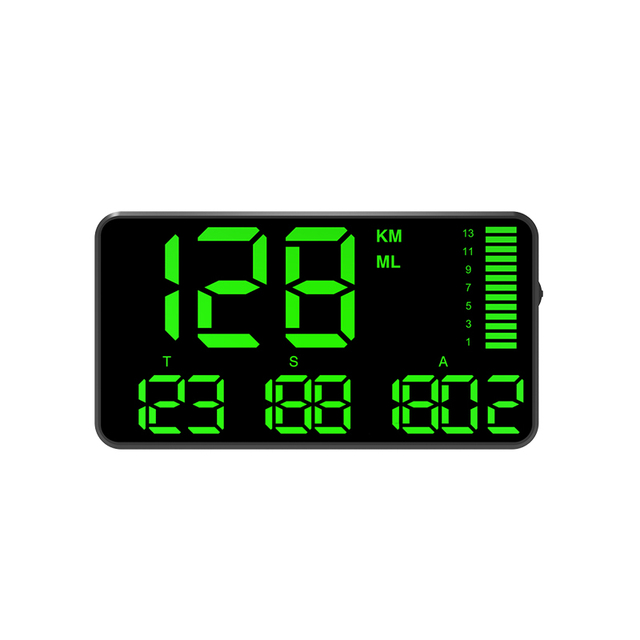 2022 IKiKin Tracker Digital Speedometer C90 GPS Vehicle Automatic HUD Waterproof Car Electronics Portable HUD Meter