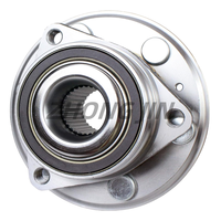 Capteur ABS 513289 avec 6 bouchons moyeu de roue avant arrière et assemblage de roulement pour Cadillac SRX 2010-2016
