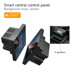 4-Inch Smart Home Audio Amplifiers Set WiFi 4*15W for for Player 2 <strong>Speakers</strong> Wall Mini Background Home Theater <strong>System</strong> - Product Image 3