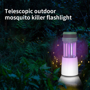 Nâng cấp <span class=keywords><strong>2025</strong></span> 4000mAh IPX4 không thấm nước <span class=keywords><strong>LED</strong></span> <span class=keywords><strong>Torch</strong></span> Mosquito Repellent ánh sáng 2-in-1 điện nguồn điện cho phòng ngủ Patio du lịch - Product Image 2
