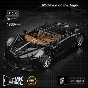 Khuôn Mẫu Vua 13163S 4800pcs xe Serie RC giọng nói của đêm thể thao xe xây dựng khối mô hình kỹ thuật giáo dục đồ chơi lễ hội Quà Tặng - Product Image 2