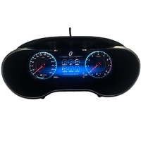 Écran numérique LCD 12,3 pouces pour Mercedes Benz C/GLC W205/W253 Années 2015-2018 Tableau de bord automobile Panneau d'instruments Cockpit Compteur de vitesse