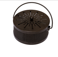 Articles ménagers, petit porte-moustiquaire en fil métallique noir, boîte anti-moustiques