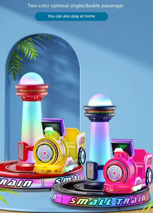 Venta caliente de fichas Kiddie Ride Track Train con asientos dobles con pantalla Mp5 - Product Image 6