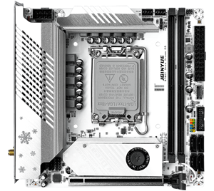 JGINYUE B760I สโนว์ดรีม D5 เมนบอร์ด ITX DDR5 เมนบอร์ดพีซี รองรับโปรเซสเซอร์ซีรีส์ LGA1700 - Product Image 5