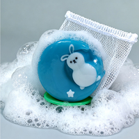 Savon Solide Transparent Fait Main pour Enfants, Motif Lapin et Étoile, Marque Privée, Bain Naturel, Parfum Personnalisé, Savon Professionnel Direct