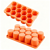 Moule à glace réutilisable en silicone Chinfai, qualité alimentaire, pour bâtonnets glacés faits maison, outils de fabrication de glaces DIY