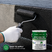 Peinture imperméable HUIDONG pour béton, texture époxy, auto-nivelante, effet pierre minérale Aura