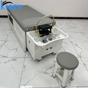 KISEN Fauteuil de massage électrique multifonctionnel pour salon de beauté, spa capillaire thaïlandais, pédicure et lit de lavage des cheveux - Product Image 4