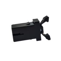 Loquet de porte à bouton-poussoir en nylon, verrou de couvercle d'ashtray de voiture, clip en plastique résistant à la chaleur et ignifuge, accessoire de garniture intérieure automobile