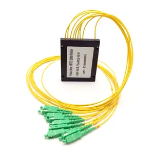 Factory Hot Sale 1*32 Abs Box Passive Plc Optical Splitter With SC Connector