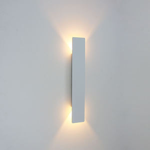 Lámpara <span class=keywords><strong>de</strong></span> Pared <span class=keywords><strong>LED</strong></span> Cuadrada Moderna, Impermeable, <span class=keywords><strong>de</strong></span> Aluminio, para Exteriores, Negra y Blanca, 6W 18W - Product Image 1