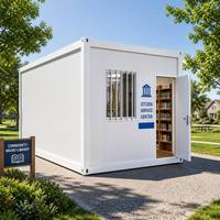 Boutique mobile commerciale, maison pliante de type Z, café-bar, maison en conteneur à structure en acier moderne, imperméable et résistante au vent