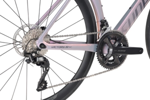 SUNPEED VICTORY Sport <span class=keywords><strong>SHIMANO</strong></span> <span class=keywords><strong>105</strong></span> R7150 grupo electrónico palanca de cambios 2*12 <span class=keywords><strong>SPD</strong></span> bicicleta de carretera de fibra de carbono - Product Image 3