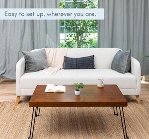 Nhà máy giả sử OEM tùy chỉnh kiểu dáng đẹp hình thức gấp bàn cà phê bằng gỗ ánh sáng đóng mở Mini Retro ban công hộ gia đình phòng khách - Product Image 2