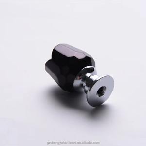 CY-01.03 Chengyu cristal diamant bouton poignée moderne meubles poignée armoire commode tiroir porte boutons OEM/ODM - Product Image 4