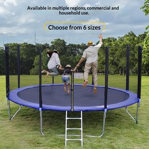 <span class=keywords><strong>Trampoline</strong></span> Rond en PVC pour Enfants et Usage Commercial, de 5 à 16 Pieds, pour Intérieur et Extérieur, Idéal pour la Maison, la Salle de Sport et les Parcs d'Attractions - Product Image 2