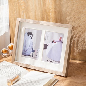 Trẻ Em Sáng Tạo Rắn Gỗ Hình Ảnh Khung 8 ''10' '12 ''Hiển Thị Nhiều Hai Ba Bốn Năm 4X6 Hình Ảnh Gỗ Khung Ảnh - Product Image 4