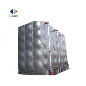 High Quality SUS304 Stainless Steel Rain Water Storage Tank For Water Treatment