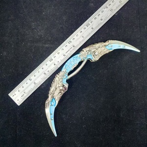 <span class=keywords><strong>Cuchillo</strong></span> de Supervivencia Táctico Plegable de Bolsillo de Acero Inoxidable de Alta Calidad con Grabado Láser OEM Personalizable 2 Hojas - Product Image 3
