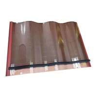 L'énergie photovoltaïque à couche mince CIGS 30W génère de l'énergie Système de bardeaux de verre BIPV Tuiles solaires pour le toit