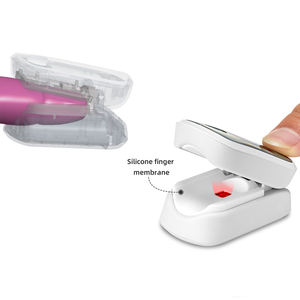 Narigmed oksimeter jari isi ulang, oksimeter denyut jari asli FRO-200 PRO SPO2 PR RR dengan Oled - Product Image 3