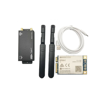 Module 4G LTE-A Cat 6 IoT avec antenne, EP06-E avec carte adaptateur Mini PCIe USB 2.0 et boîtier de protection pour modem