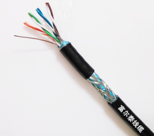 Câble réseau double blindé en cuivre sans oxygène multibrins de catégorie 5 - Product Image 2
