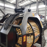 Suku Cadang Excavator China, Bucket Screener Putar Grosir, Bucket Saringan Pasir Putar