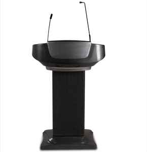 Altavoz amplificador de podio micrófono cuello de cisne micrófono inalámbrico. Y Lámpara de lectura LED equipo de conferencia AV <span class=keywords><strong>Atril</strong></span> - Product Image 6