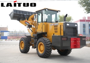 Laituo thương hiệu miễn phí vận chuyển 3 tấn PLC kiểm soát khai thác sử dụng xây dựng kết thúc trước đăng nhập bốn-bánh xe tải - Product Image 2