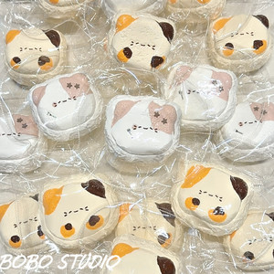 Jouet anti-stress rebondissant en forme de sandwich chaton mignon - Product Image 6