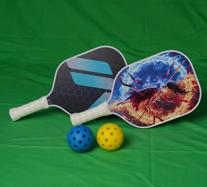 Raquette de pickleball professionnelle BLSport, logo personnalisé, fibre de verre, nid d'abeille, avec sac - Product Image 5