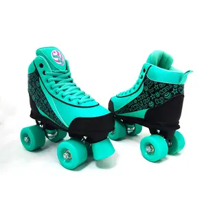 Nuevo diseño de moda de alto impacto de los PP de ruedas de la Pu Quad de zapatos de Skate zapatos