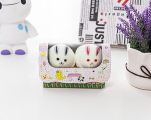 Serviettes en microfibre en forme d'animaux mignons, gâteau créatif, cadeau d'anniversaire, mini gâteau de Noël, serviette à main, cadeaux - Product Image 3